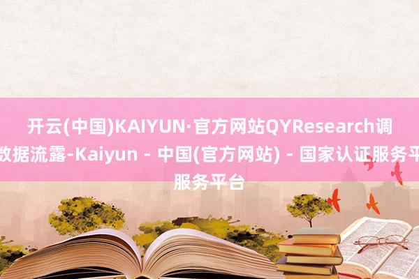 开云(中国)KAIYUN·官方网站　　QYResearch调研数据流露-Kaiyun - 中国(官方网站) - 国家认证服务平台